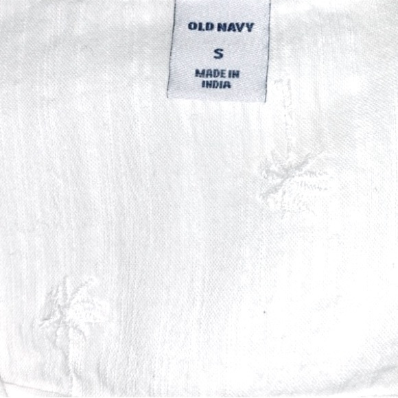 Old Navy White Shirt Sz S - Picture 4 of 4